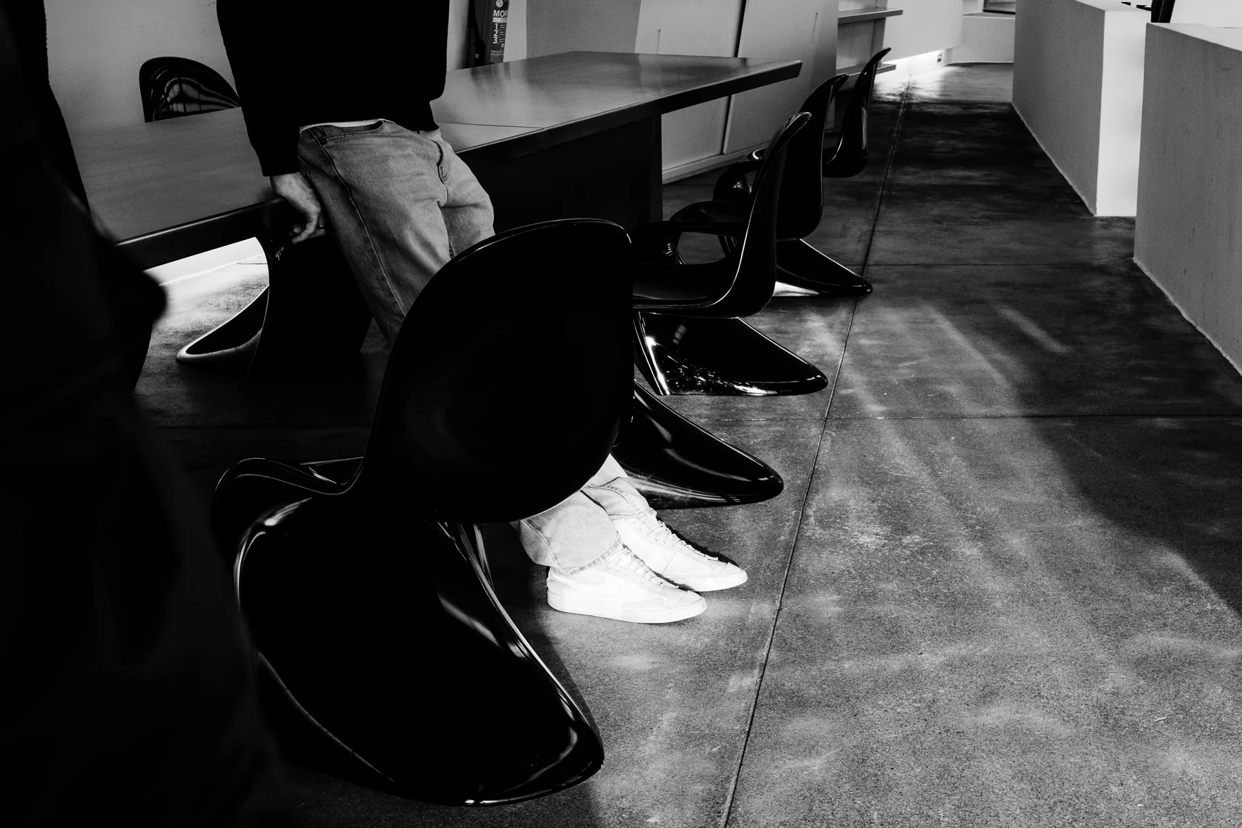 Minimalist meeting space
